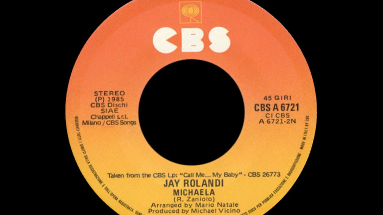 Jay Rolandi - Michaela [SYNTH-POP] [1985]