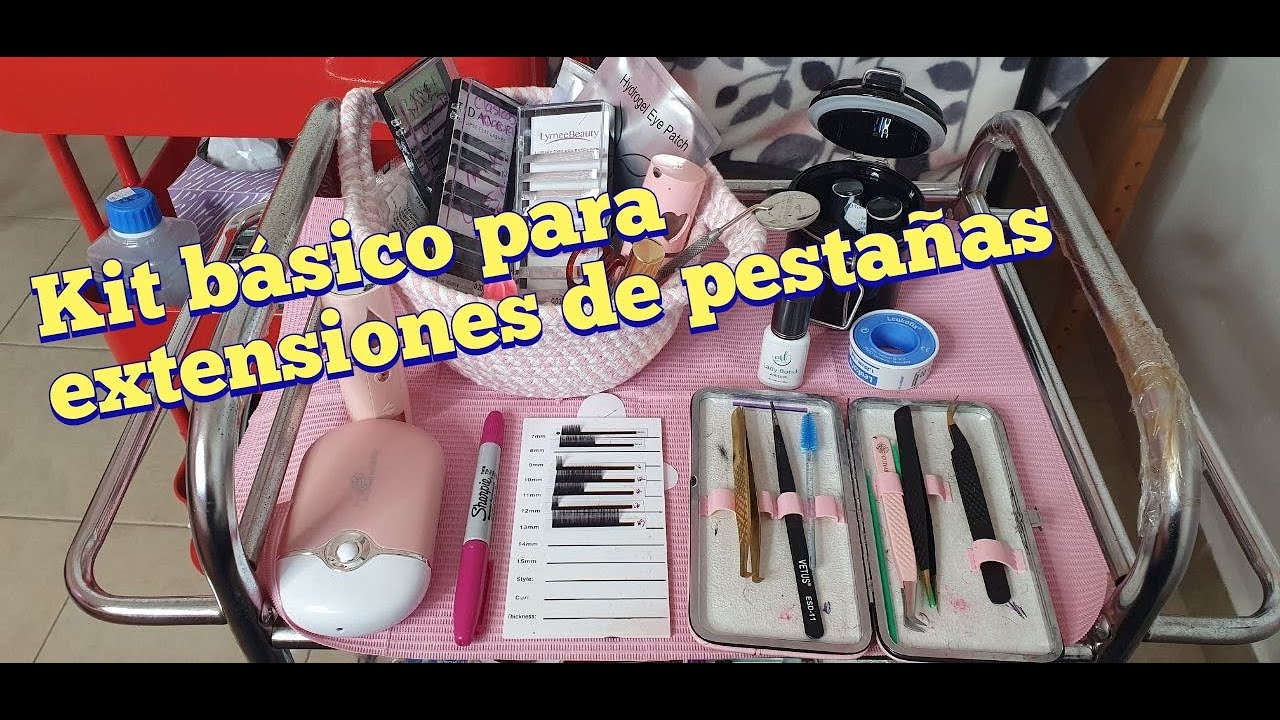 Conoce el KIT Inicial para Extensiones de Pestañas