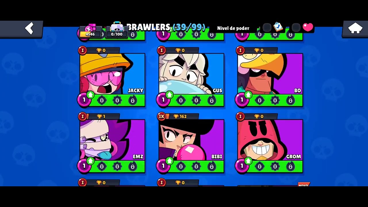 Jogando combate solitário para ganhar uma hipercarga - BRAW STARS