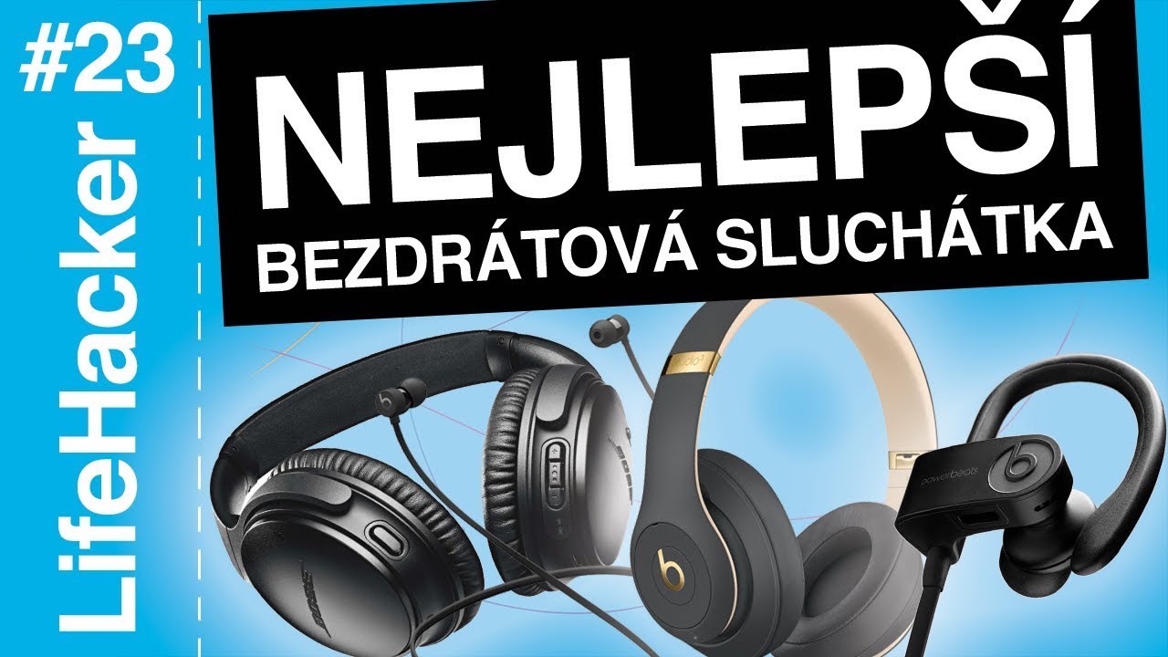 Nejlepší bezdrátová sluchátka pro poslech hudby 📞 (záznam)