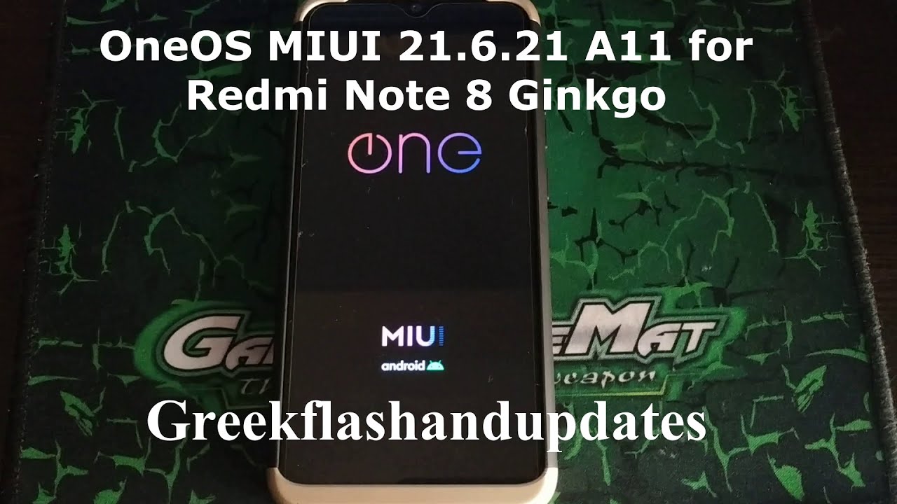 OneOS MIUI 21.6.21 A11 for Redmi Note 8 Ginkgo