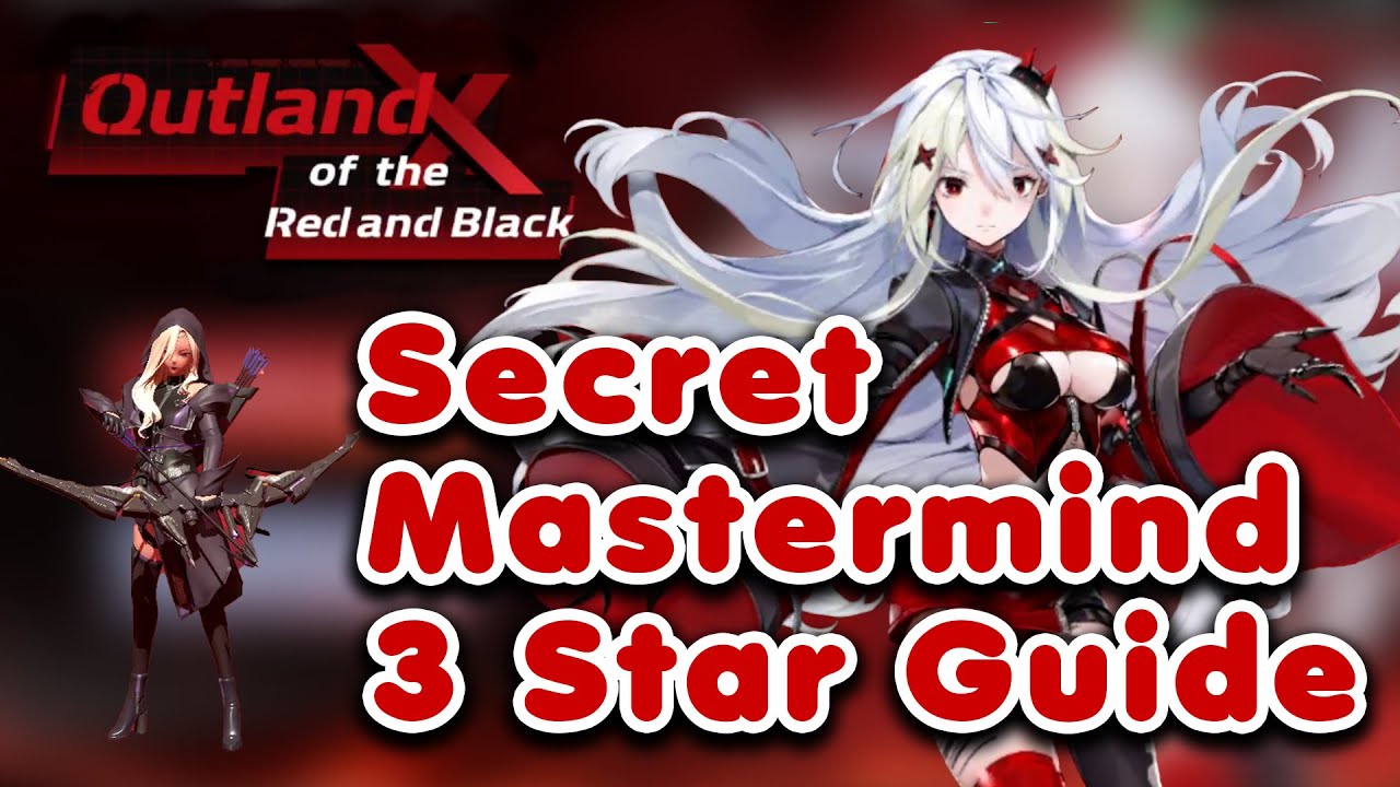 Figure Fantasy: Outland of the Red and Black -Shadow Pursuit - Secret Mastermind Hell - 3 Star Guide