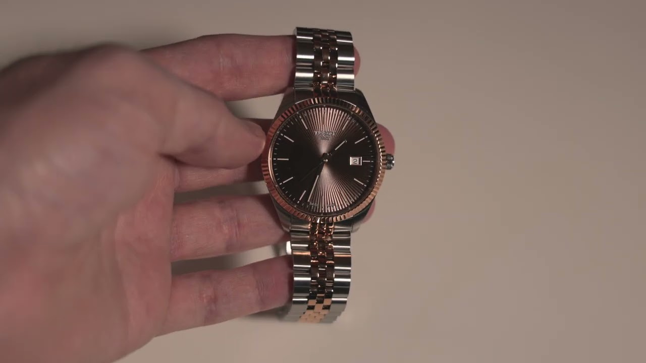 TISSOT Ballade 40mm Stainless Steel case with Rose Gold PVD coating T1564102229101 Review