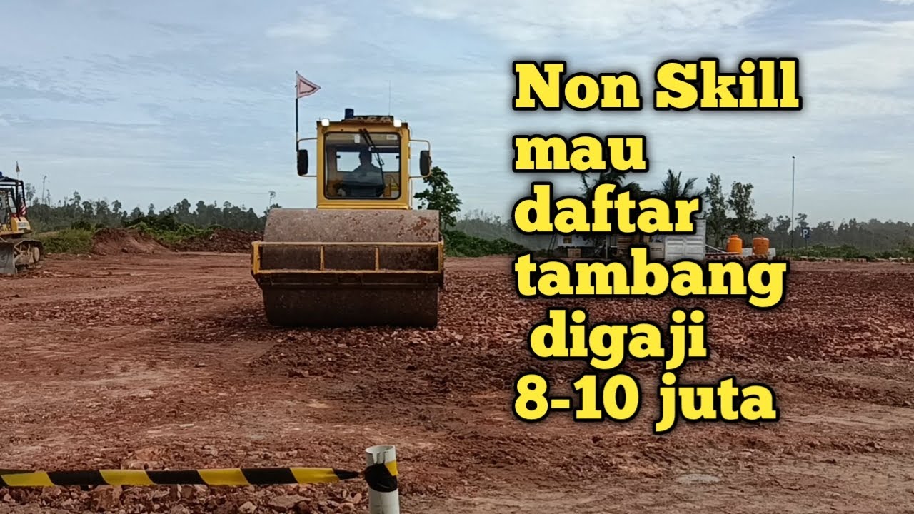 Training skill up compact part 2 :Cara Pengoperasian compactor sakai #anaktambang