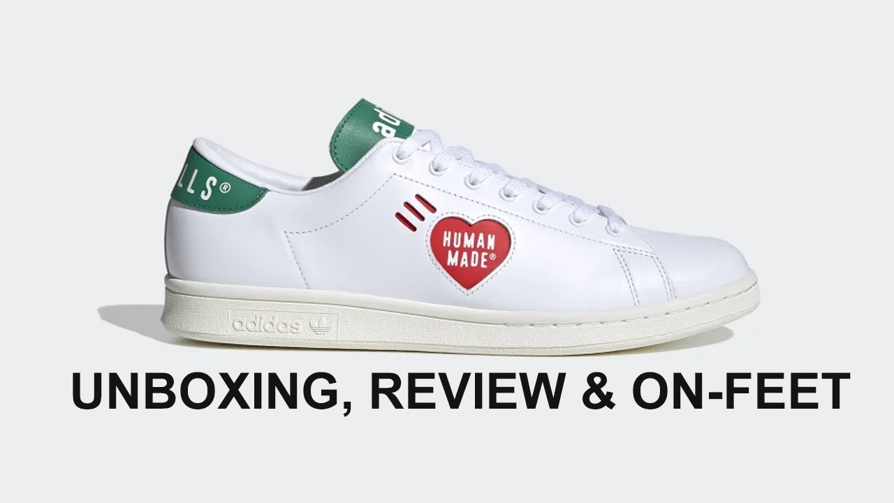 Human Made X Adidas Stan Smiths Unboxing, Review & On-Feet