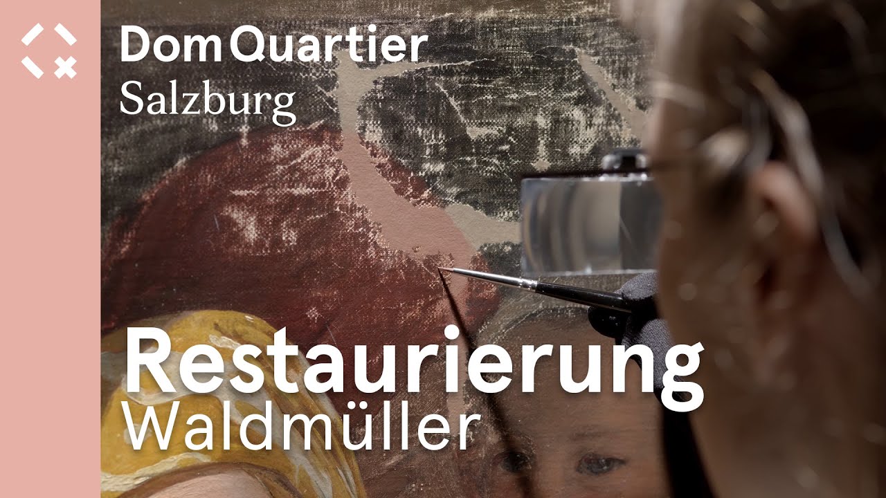 Konservierung und Restaurierung des Gemäldes von Ferdinand Georg Waldmüller