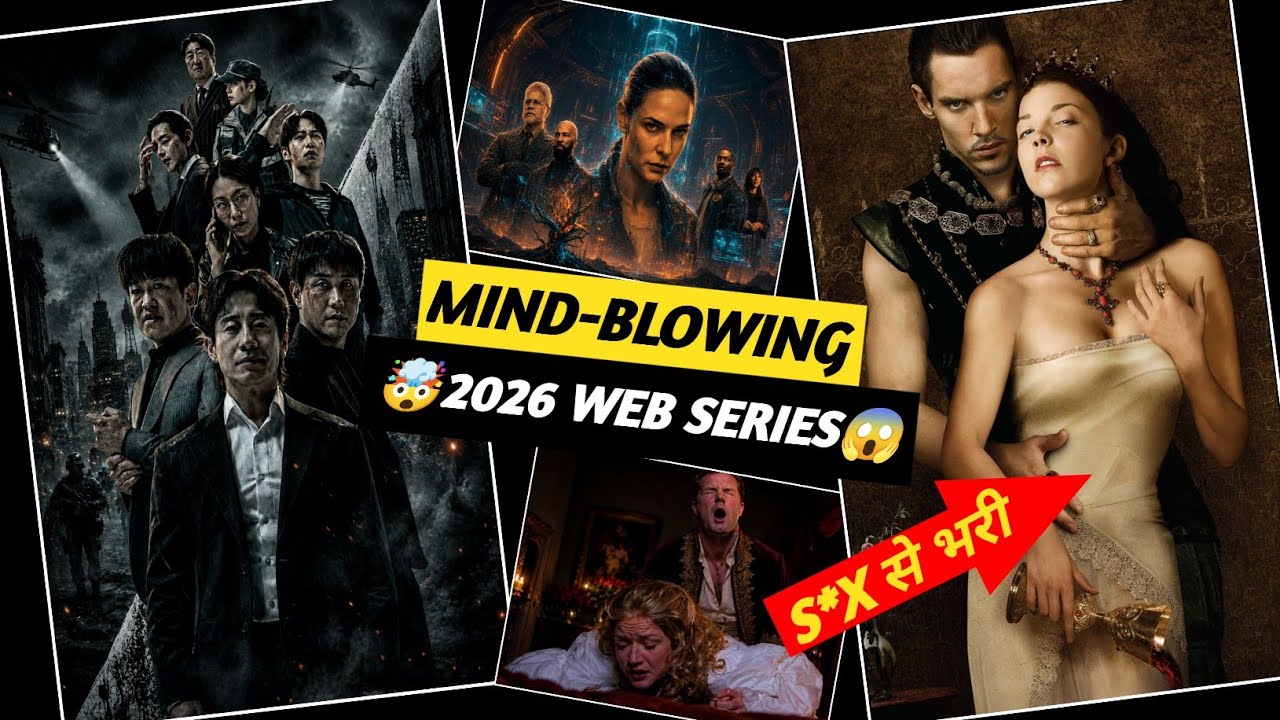 Top 8 New Hollywood Web Series in Hindi On Netflix, Prime Video | Must Watch in 2026 | Part 10