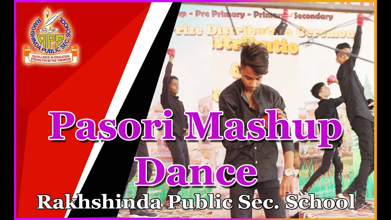 Pasoori Dance | Mashup by rakhhsinda public school