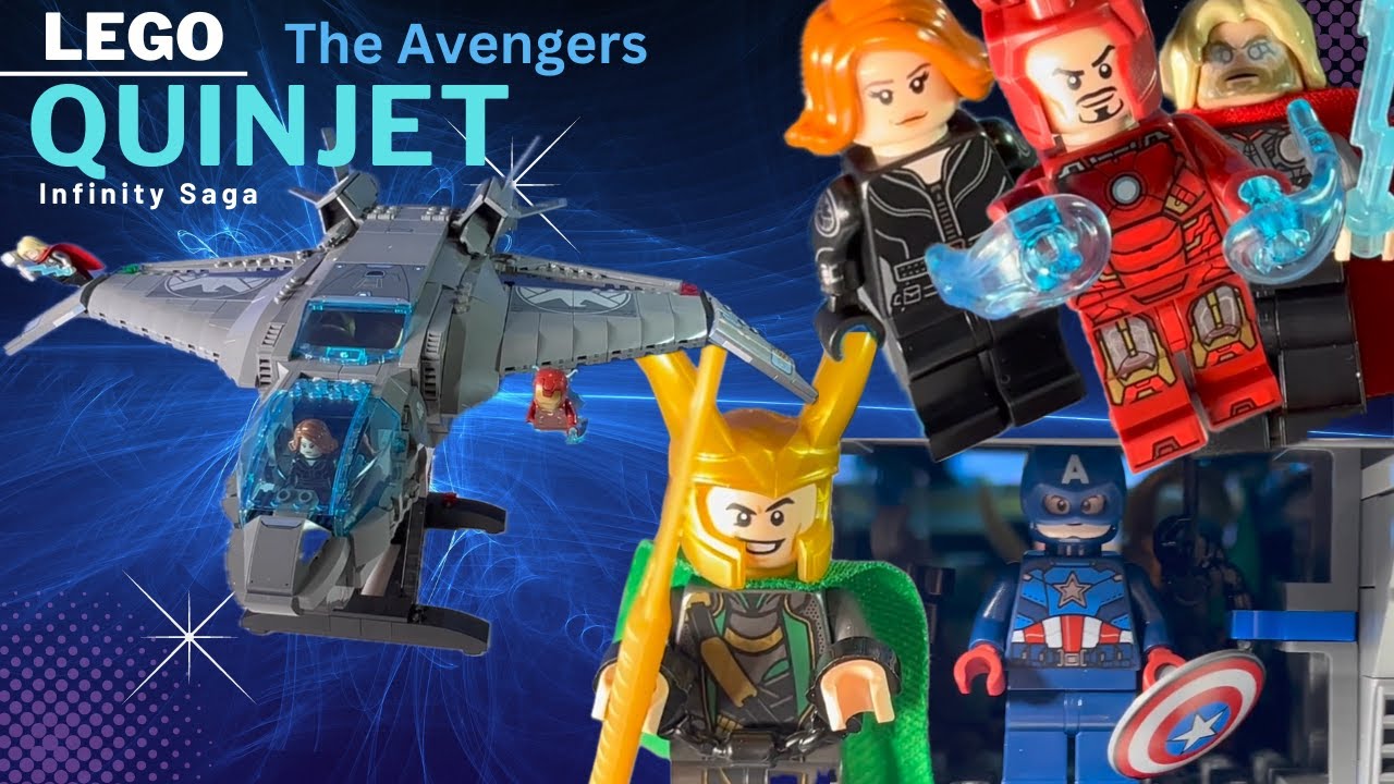 Lego 76248 Marvel Avengers Quinjet 2023 Review