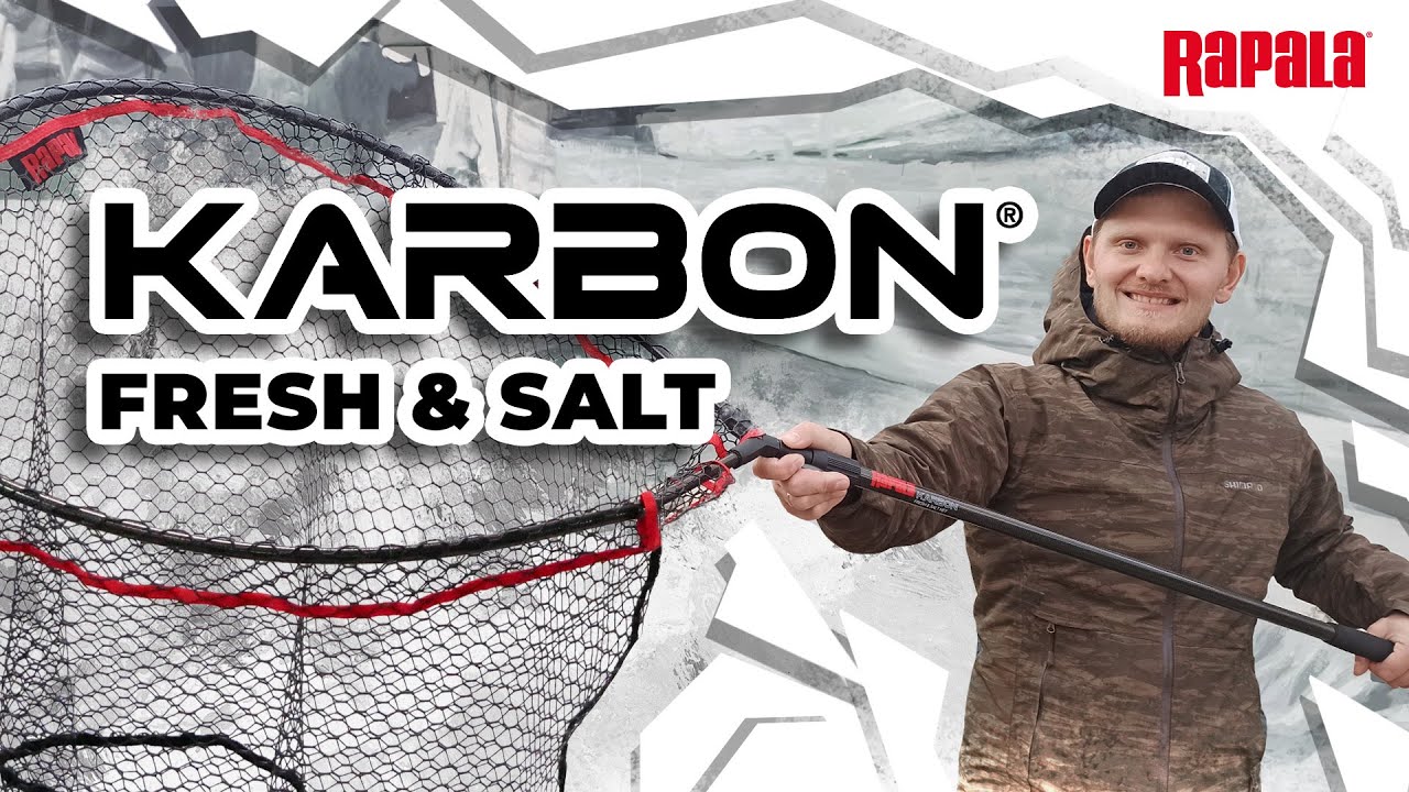Подсачек RAPALA Karbon  Fresh & Salt
