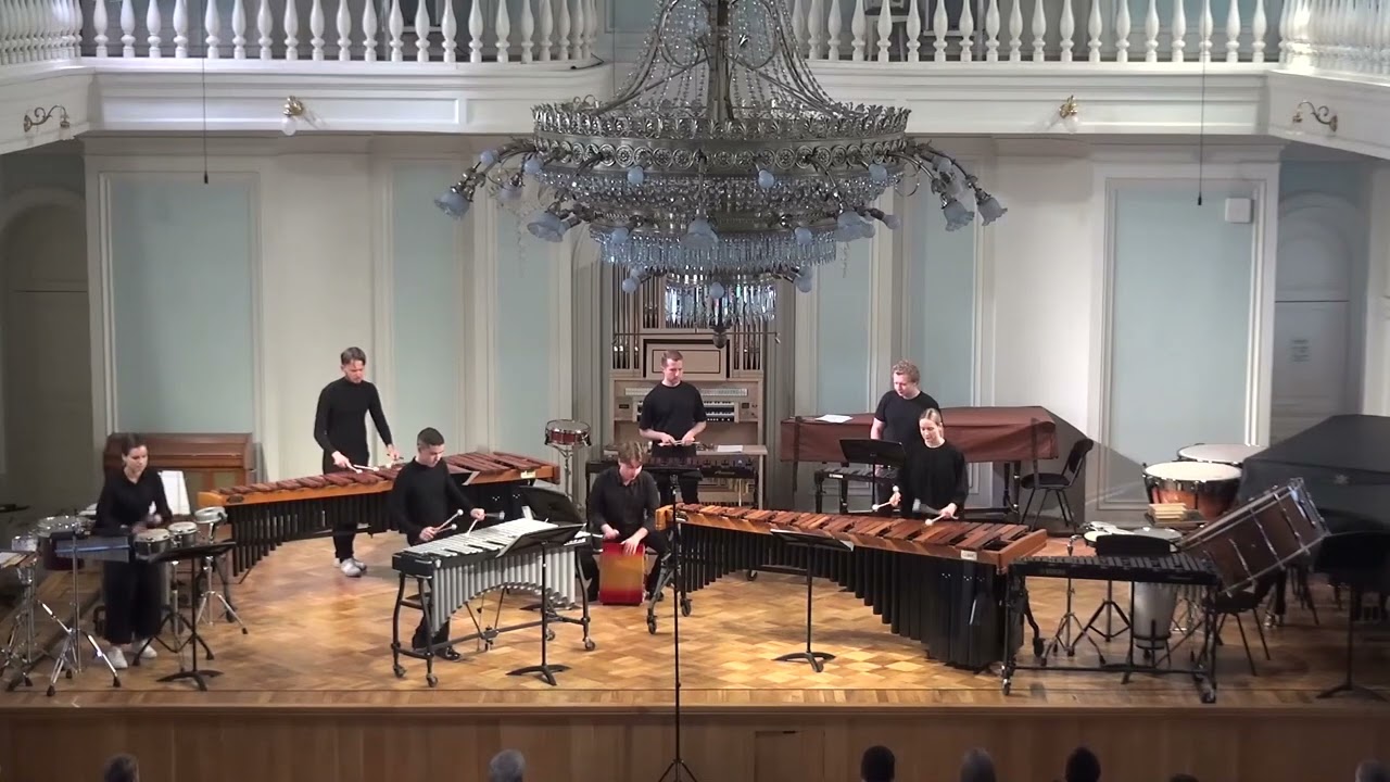 Emmanuel Sejourne - Calienta (Moscow Conservatory Percussion Ensemble)