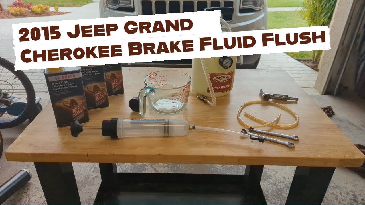 2015 Jeep Grand Cherokee Brake Fluid Flush/Change