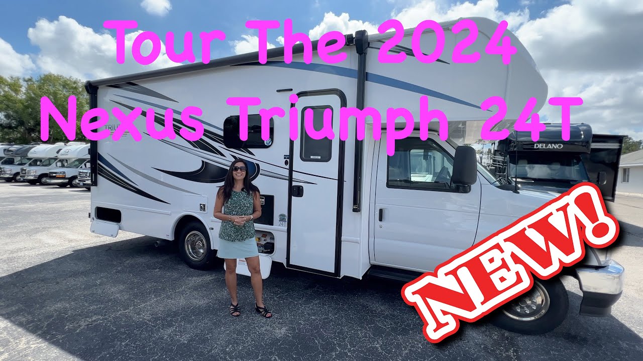 Tour The NEW 2024 Nexus Triumph 24T C Class RV