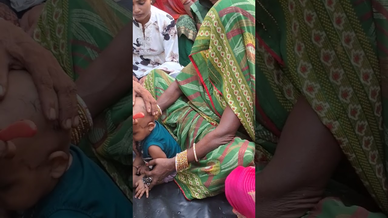 मुण्डन संस्कार # village life #up village 