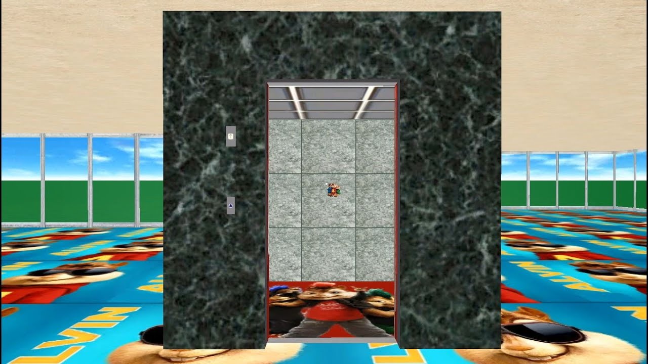 Skyscrapersim , The Chipmunks Tower 248 floor´s with Glass doors