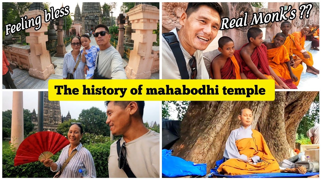 Real Monk's ❓️289 kg GOLD || The history of mahabodhi temple || Bodhgaya || Tibetan YouTuber