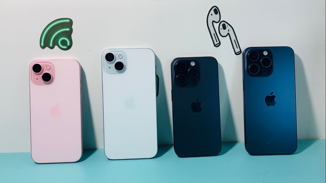 iPhone 15 All Model Size Comparison