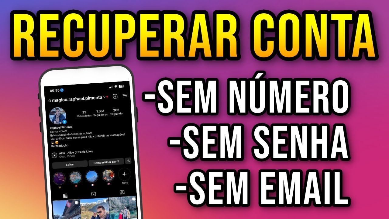 COMO RECUPERAR SUA CONTA DO INSTAGRAM  2025 ( SEM EMAIL, SEM SENHA, SEM NUMERO)