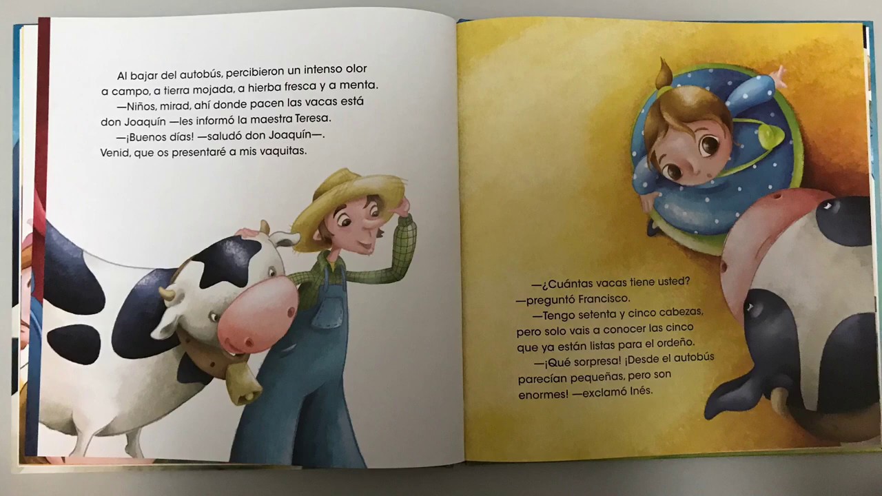 El ciclo de la leche - Cuento infantil