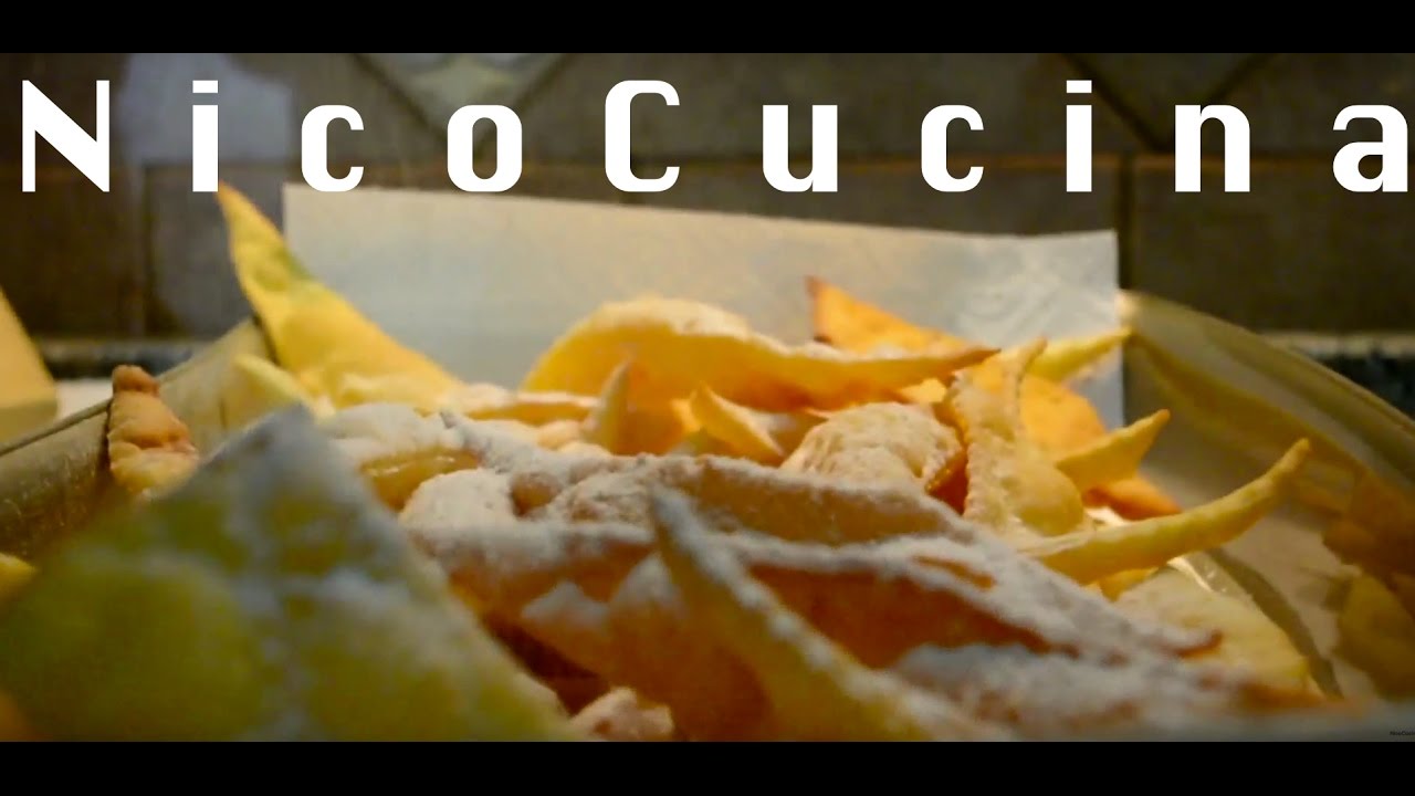 Chiacchiere di carnevale / Italienisches Karnevalsgebäck / Faschingsgebäck