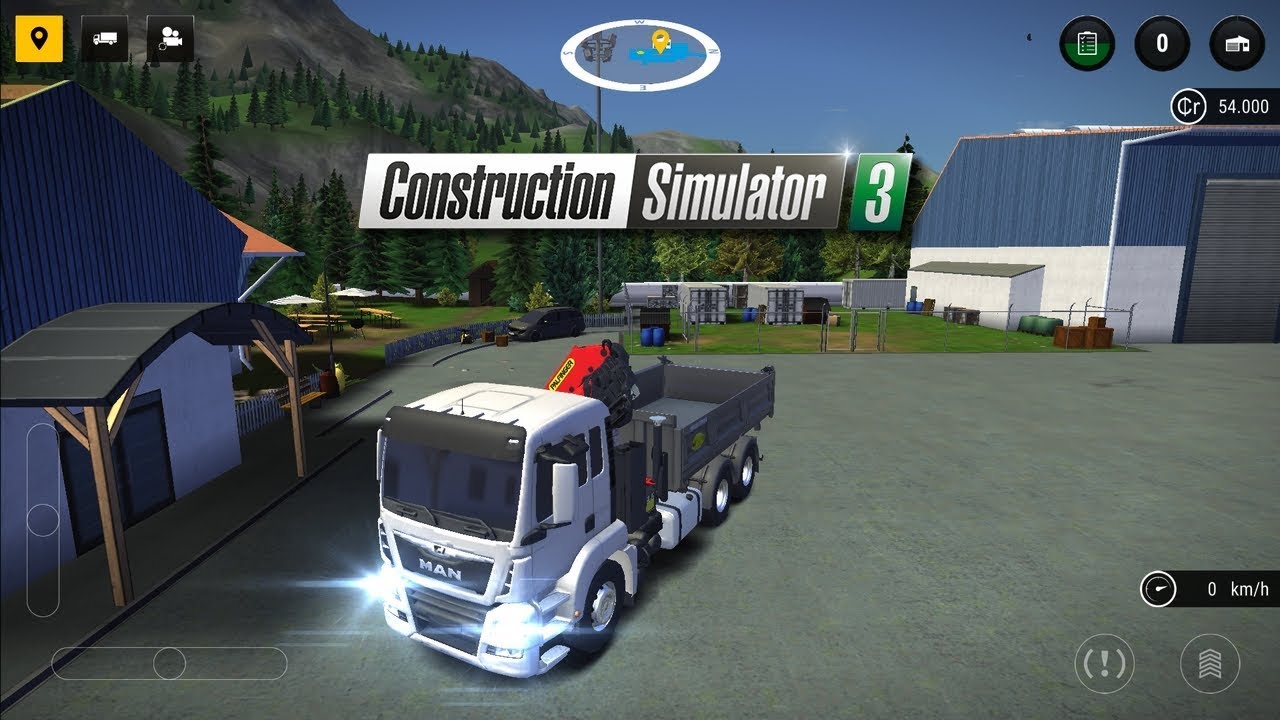 Construction Simulator 3 Gameplay PL - #1 Wprowadzenie MAN