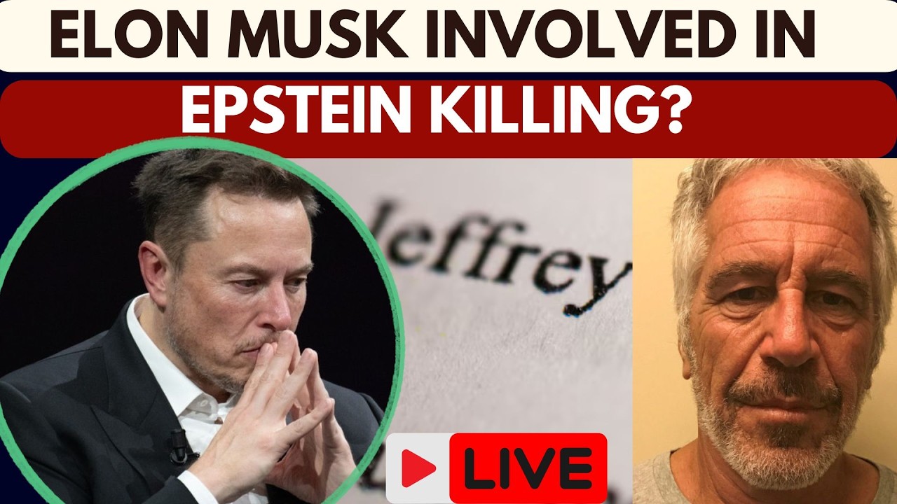 LIVE| Epstein Files Unsealed: Is Elon Musk Implicated? Kash Patel Drops a Bombshell!
