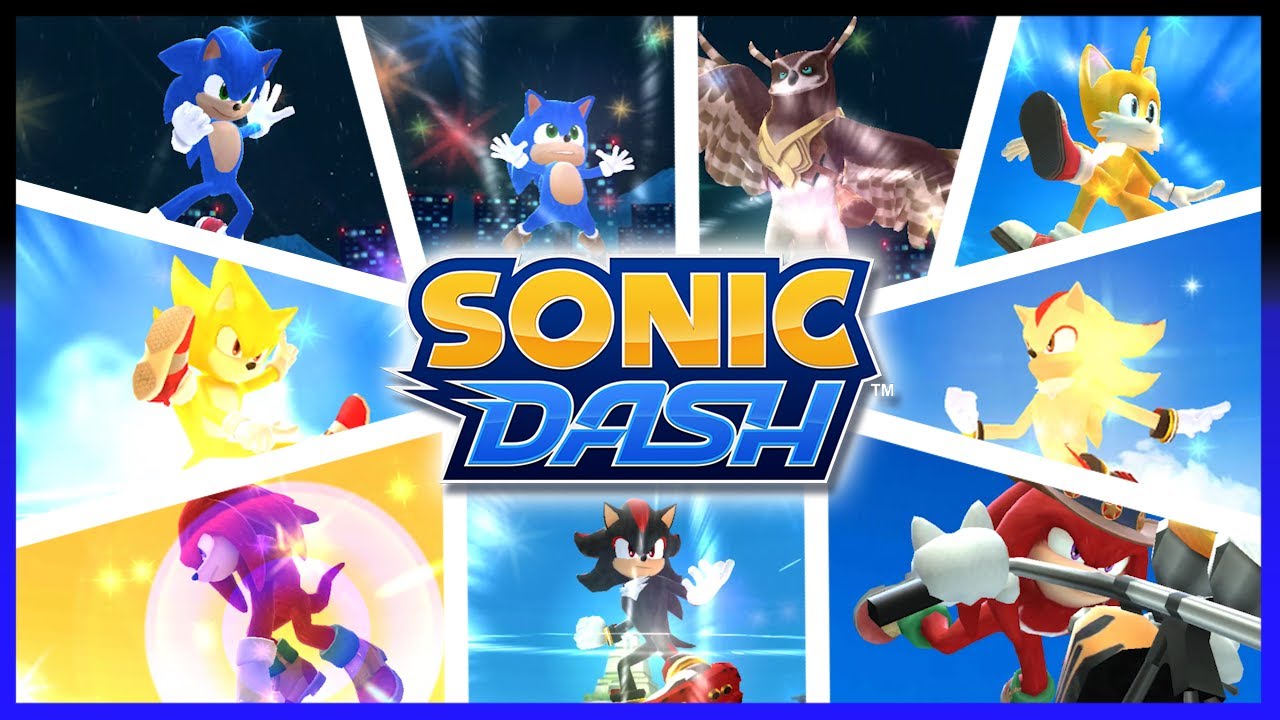 Sonic Dash - All Sonic Movie Universe Characters