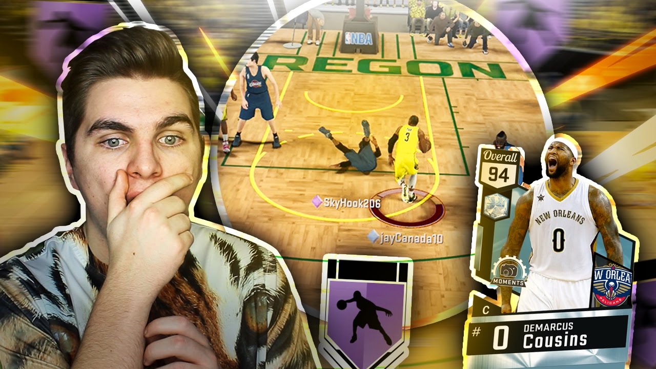 CAREER RUINING ANKLE BREAKER! DIAMOND DEMARCUS COUSINS DEBUT! NBA 2K17