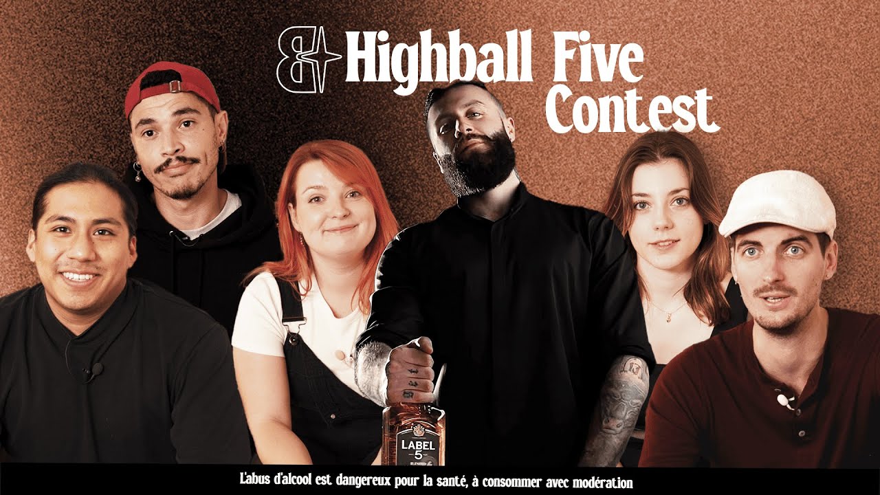 Mixologie, créativité et audace : Découvrez le Highball Five Contest !