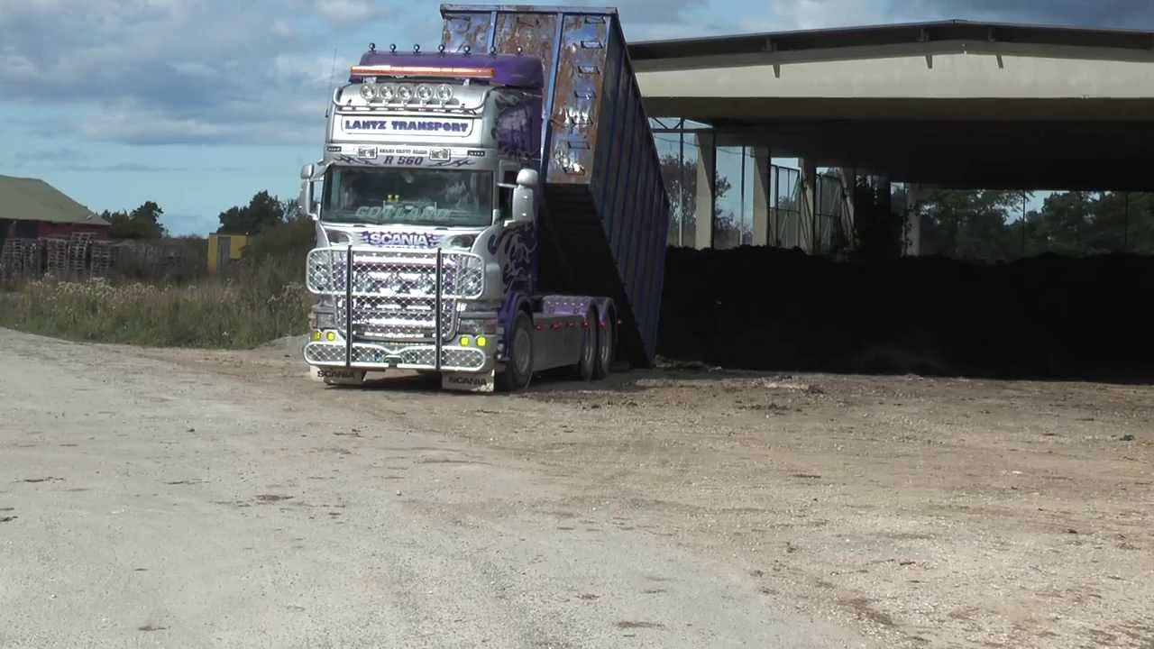 Scania R560 V8 with great sound as usual in 2013
