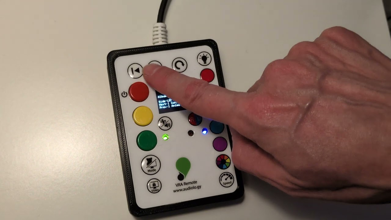 Video Reinforcement Audiometry, Wireless 2.4gHz LCD controller for a one or two room set up