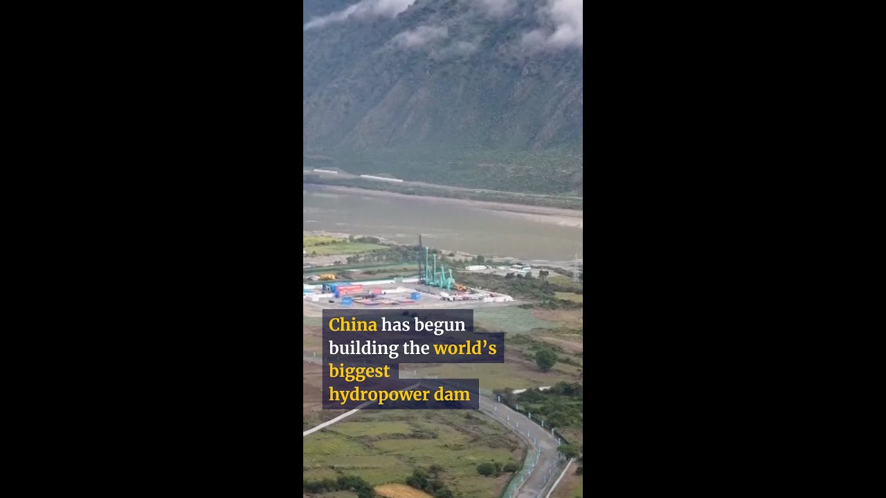 China breaks ground on world&rsquo;s largest hydropower dam in Tibet