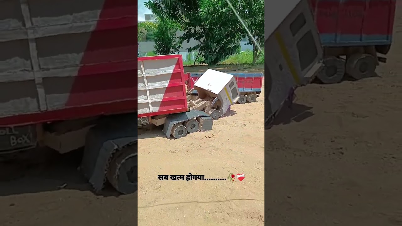 Tata Signa And Bharat Benz Truck Accident Video #tatasigna #truckesvlogs #accident