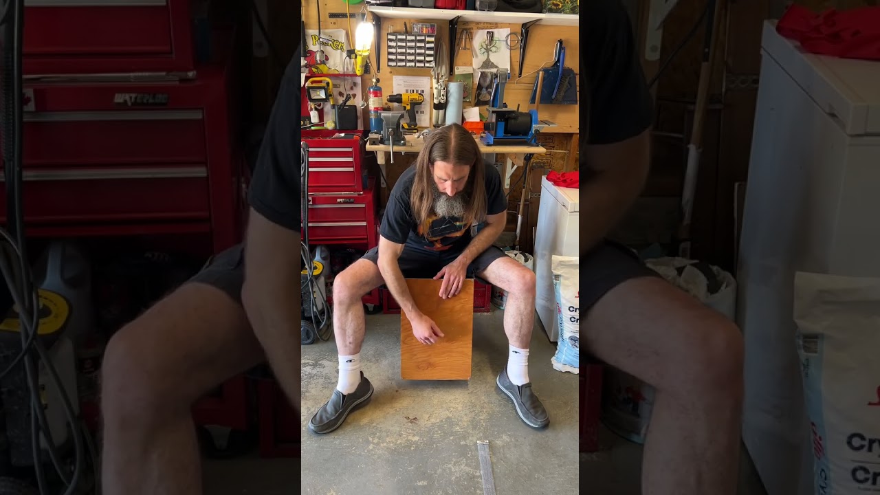 Upgrading My Homemade Cajon With Snare Wires