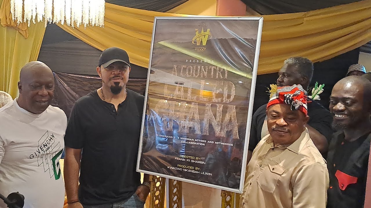 🇳🇬This is not AFCON🇬🇭Ramsey Noah & Other Nigerian actors speak @ Lilwin's movie press conference