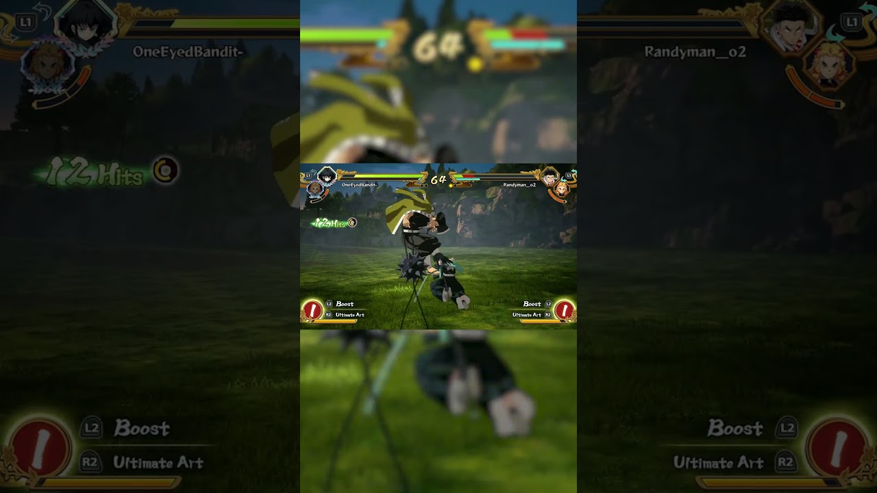 When your Opponent is Insane Demon Slayer Hinokami Chronicles 2 #demonslayer