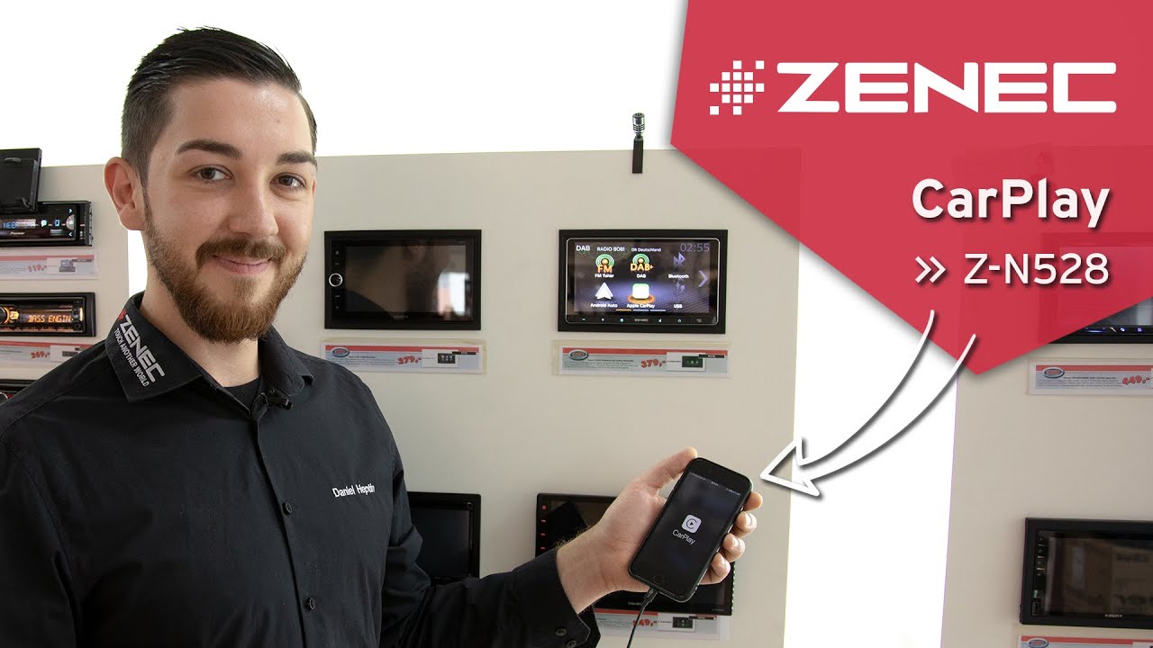 Zenec Z-N528 - CarPlay und Android-Auto vom Markenhersteller