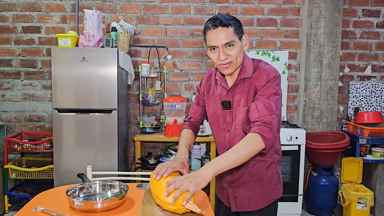 YA PREPARASTE ESTA MAZAMORRA DE  CALABAZA AMARILLA❓️🥣🍵✅️🇵🇪😋