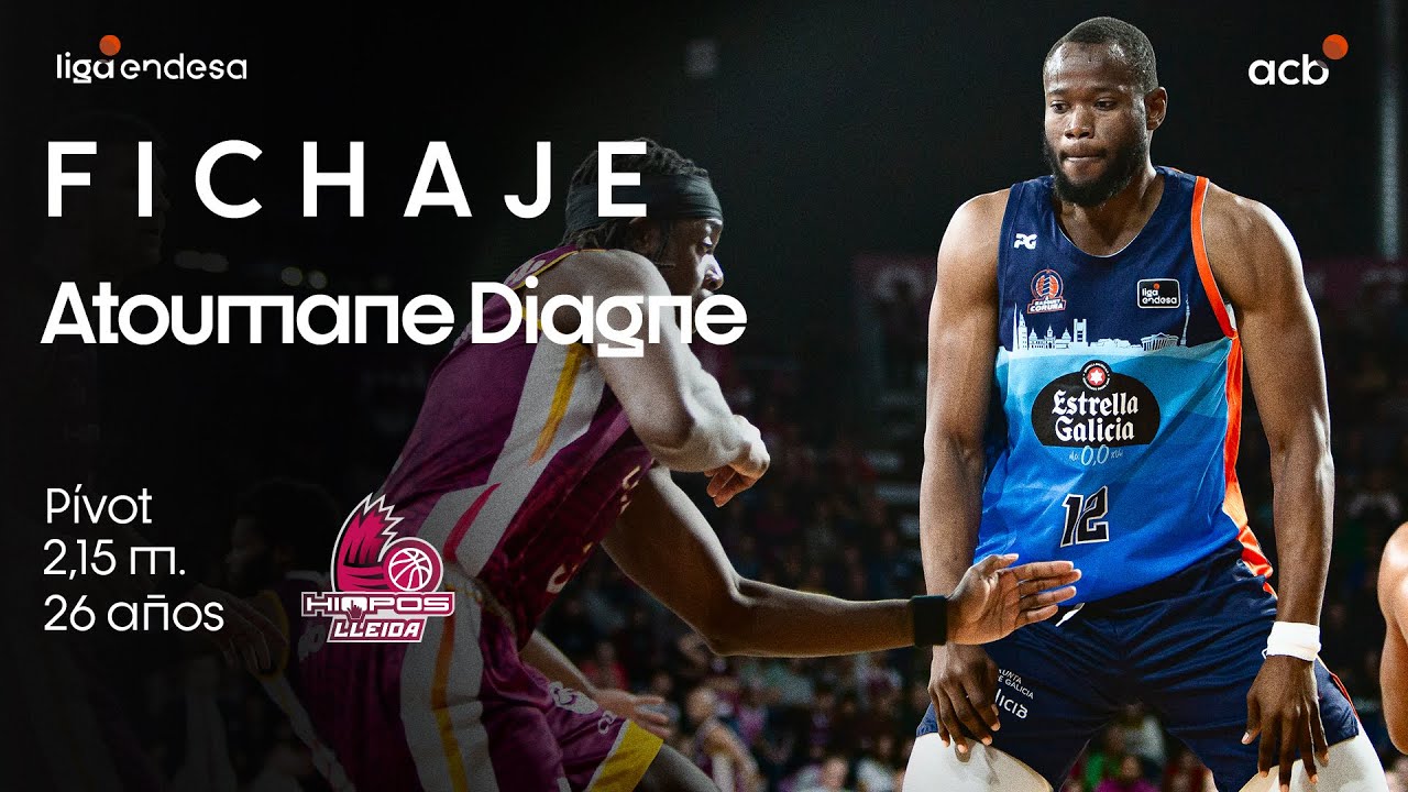 Atoumane DIAGNE, nuevo fichaje de Hiopos Lleida | Liga Endesa 2025-26