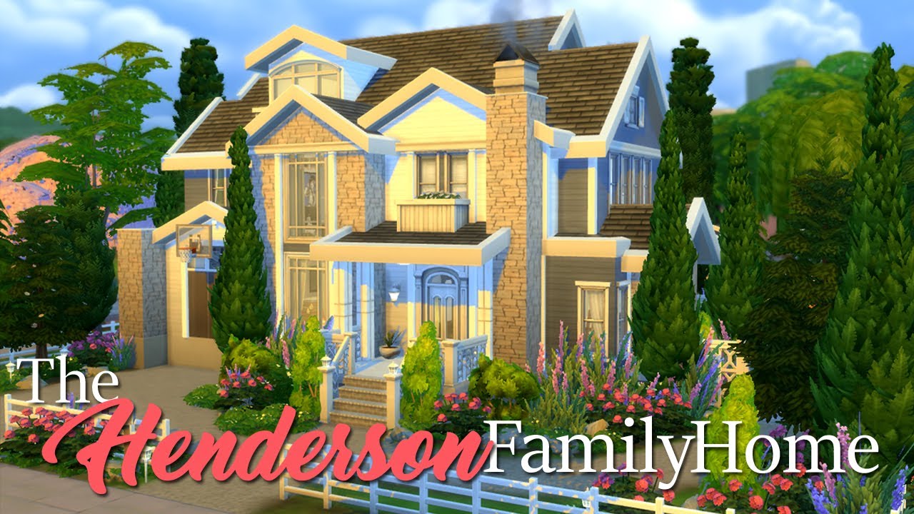 The Sims 4 | Builds For You: The Henderson Family Home
