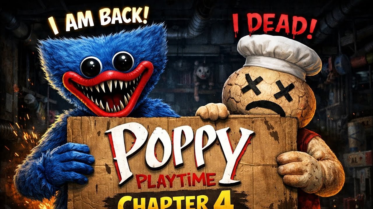 POPPY PLAYTIME CHAPTER 4 LAST PART IS HERE 