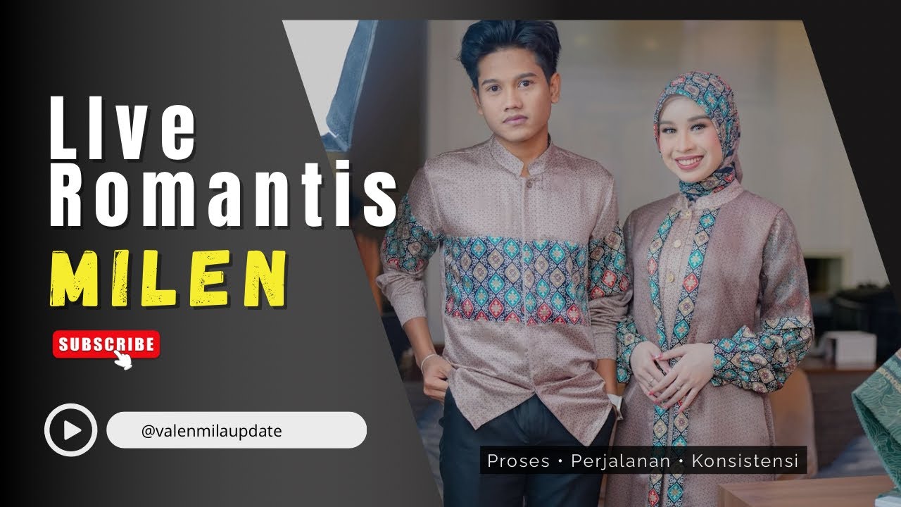 Live lucu milen🤩🥰 #valenda7 #milada7 #viral 