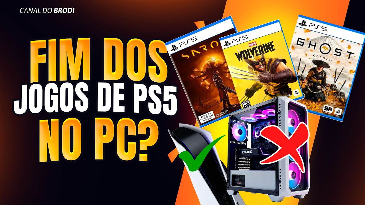 MEDO DO XBOX MAGNUS? A SONY DESISTE DE LANÇAR JOGOS NO PC, O PS5 VOLTARA A SER EXCLUSIVO? CHIBATA!