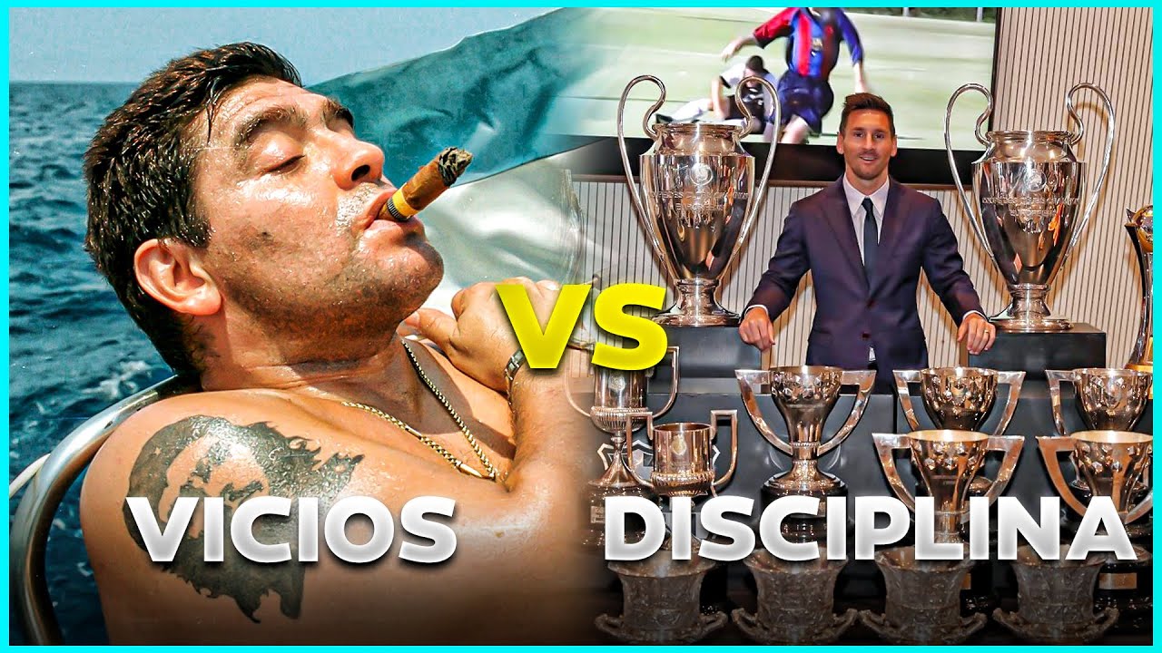 MARADONA y MESSI | DISTINTOS en TODO