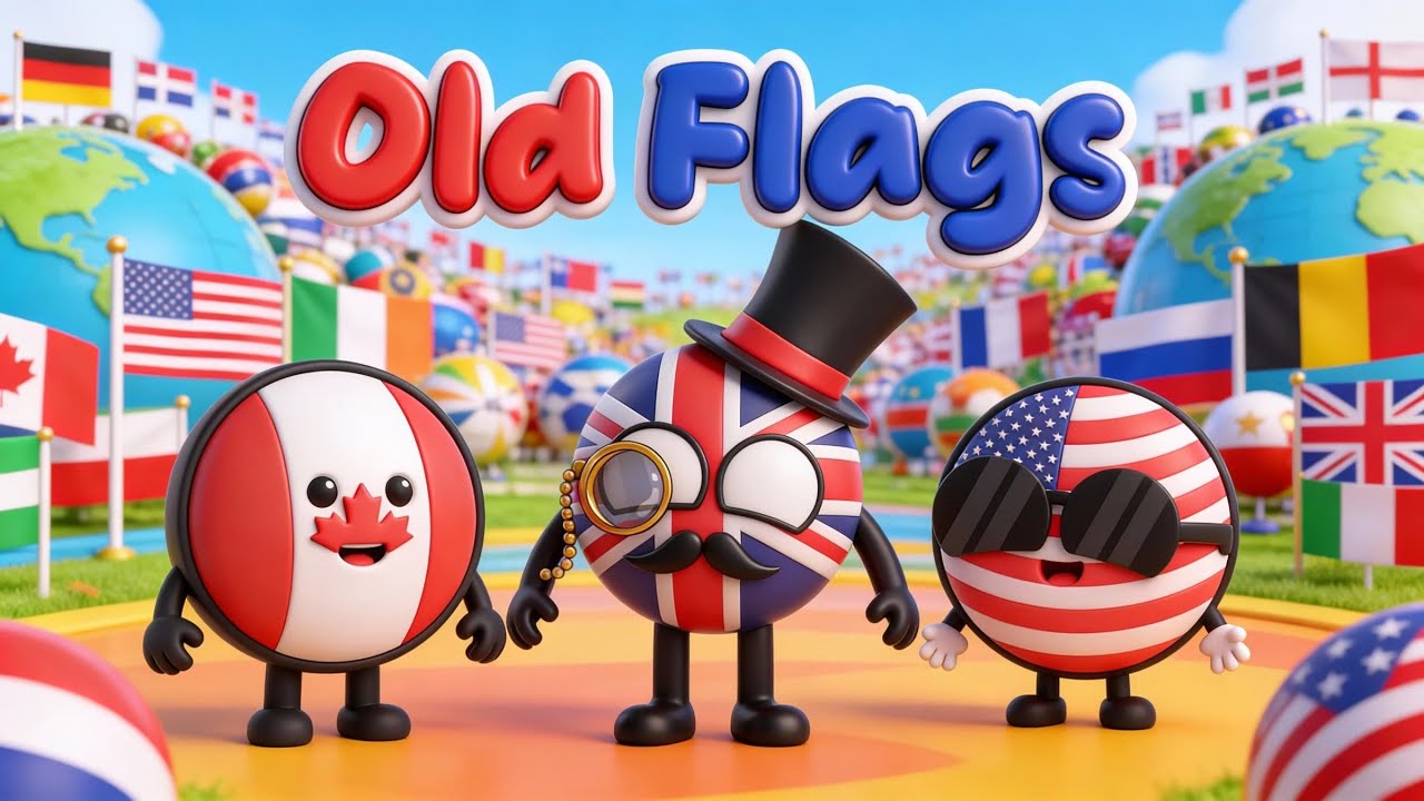 Старые флаги | Подборка Countryballs