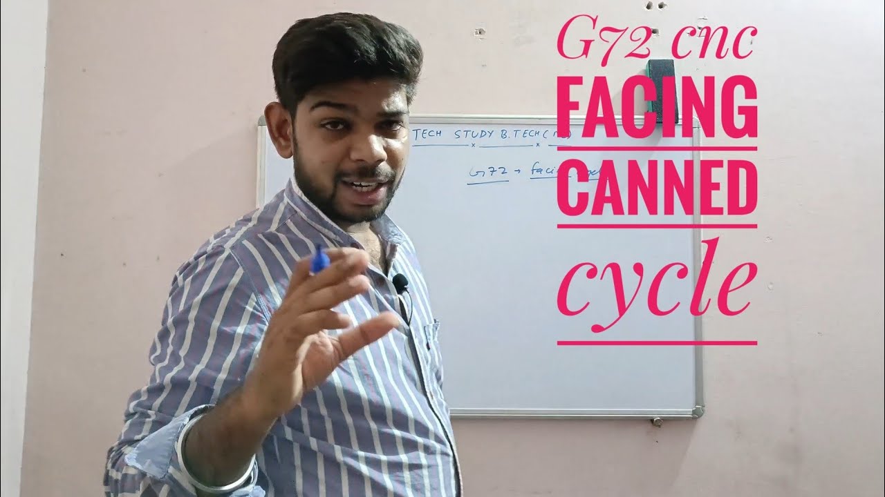 facing canned cycle G72 , cnc machine programming #cncmachine