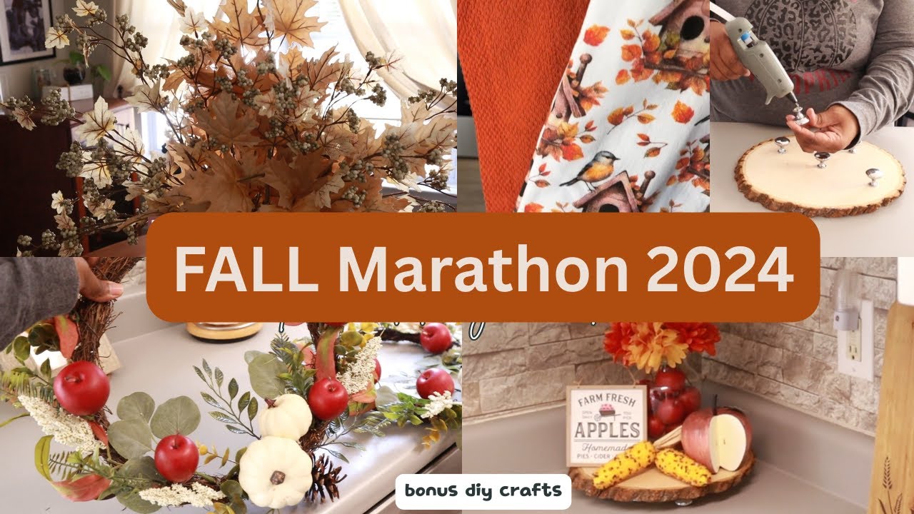 Fall Decorate Marathon 2024