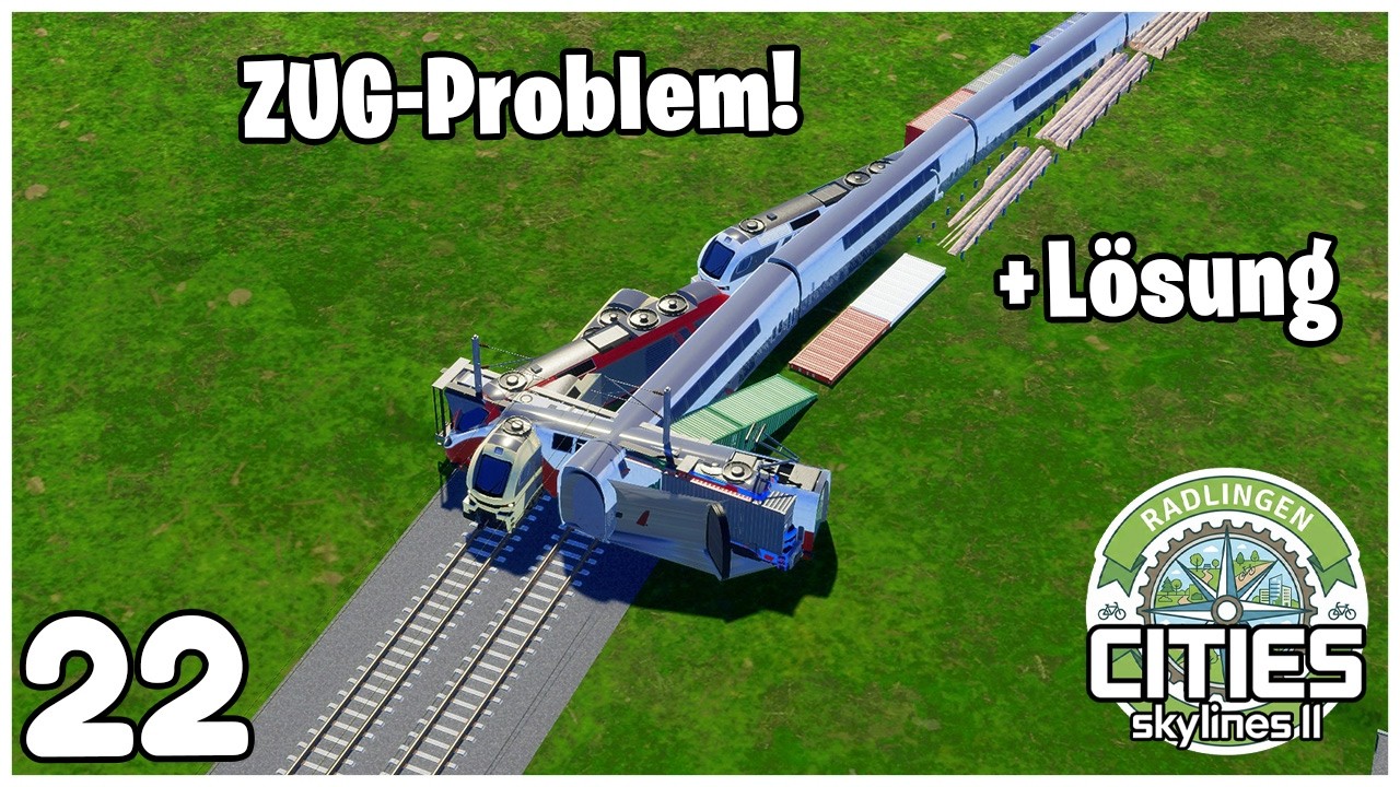 DAS ZUG PROBLEM! | Cities Skylines 2 | Radlingen 22