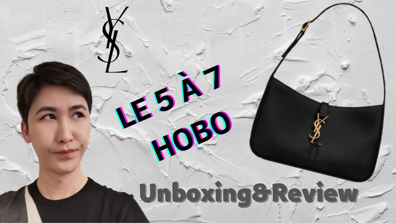 YSL LE 5 À 7 HOBO BAG Unboxing & Review 丨Ist diese schöne Hobo Tasche es wert?!丨Deutsch/German