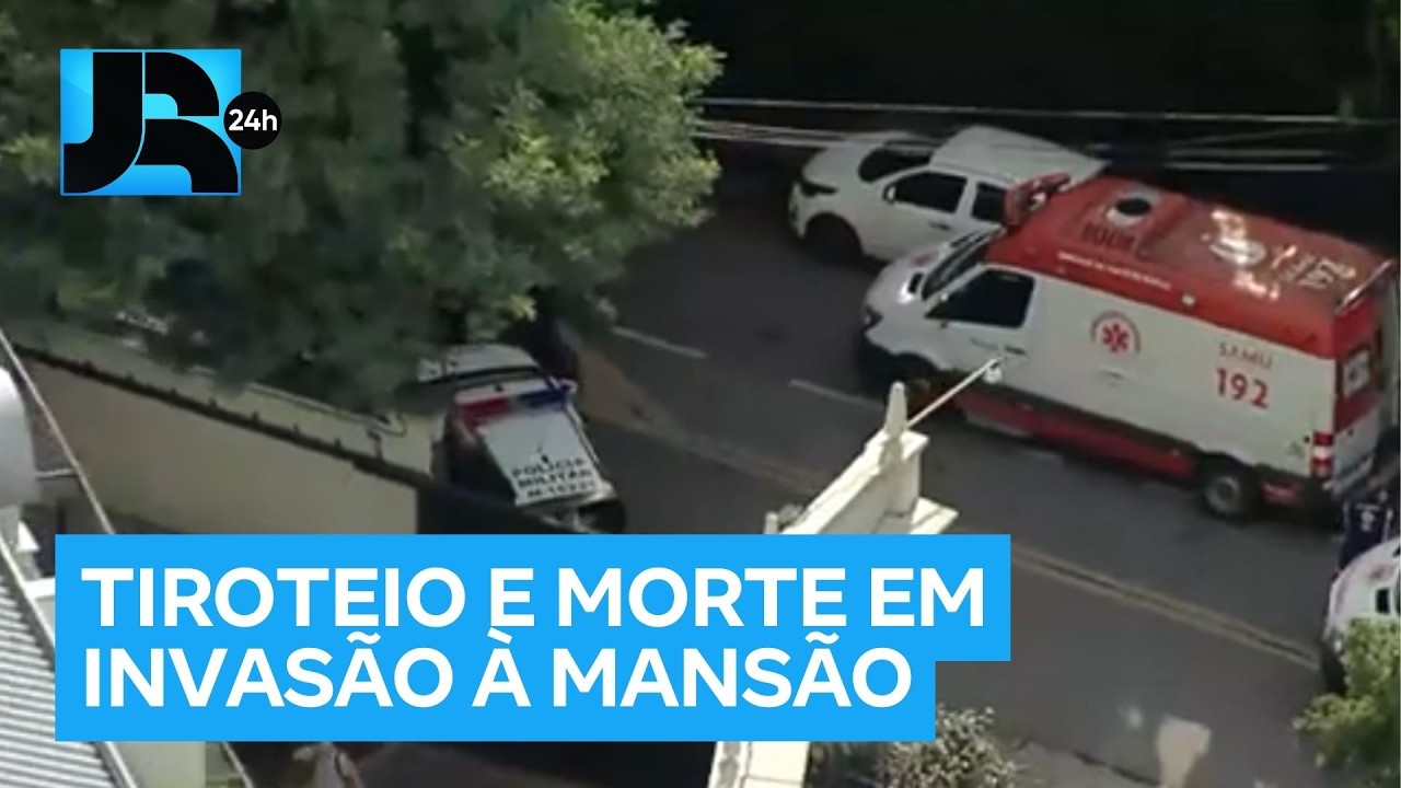Confronto em S&atilde;o Paulo: Invas&atilde;o a casa de luxo termina em tiroteio e morte de suspeito